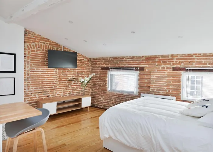Apartamento Le Cosy & Office Au Coeur De Toulouse